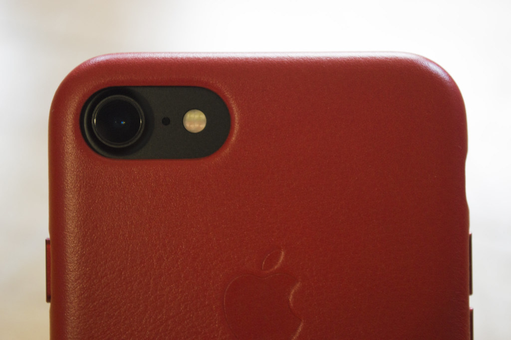 iPhone 7 Leather Case camera