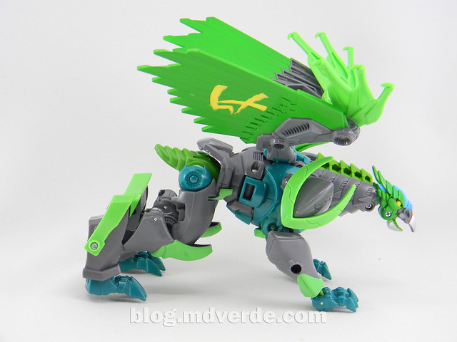 Transformers Grimwing Voyager - Prime Beast Hunters - modo bestia
