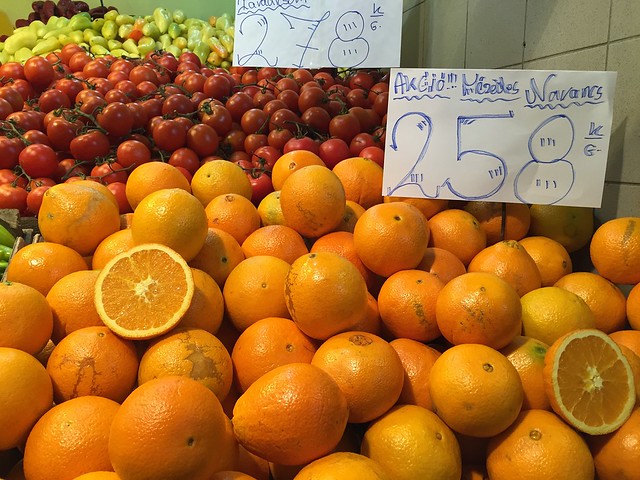 oranges, Market Hall, Budapest