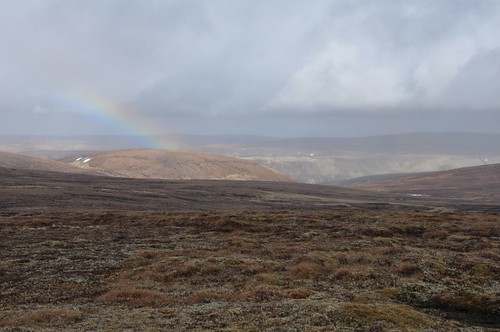 View from Meall a’ Phiobaire toward Dalbeg
