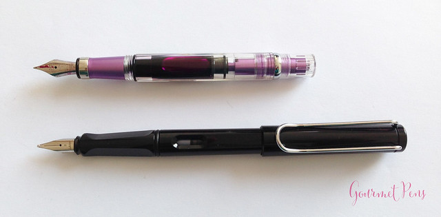 Review TWSBI Diamond 580 AL Purple Fountain Pen @TWSBI @CouronneDuComte (5)