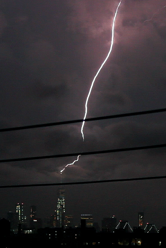 WTC Lightning Strike