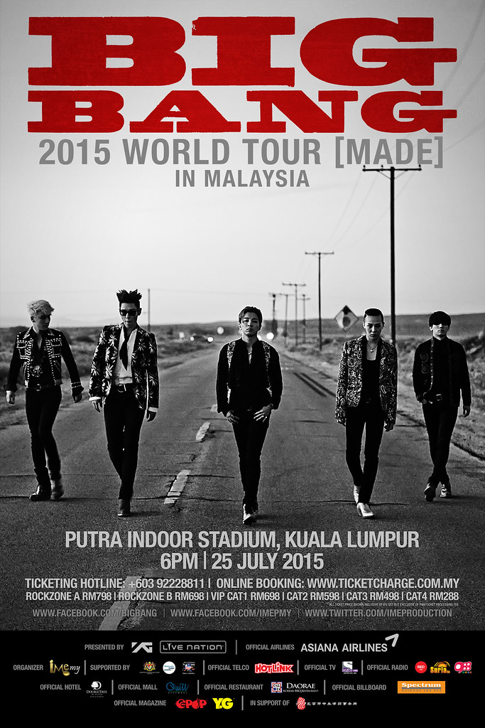 PELANCARAN TIKET KONSERT BIGBANG 2015 WORLD TOUR MADE IN MALAYSIA