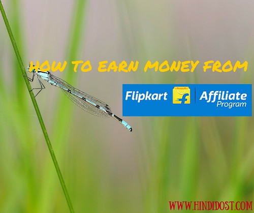 How to earn money from flipkart affiliate