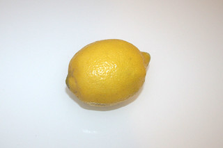 15 - Zutat Zitrone / Ingredient lemon