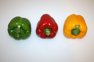 01 - Zutat Paprika / Ingredient bell pepper