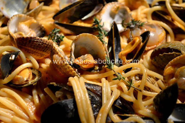 Spaghettoni aux Fruits de Mer  © Ana Luthi  Tous droits réservés 14