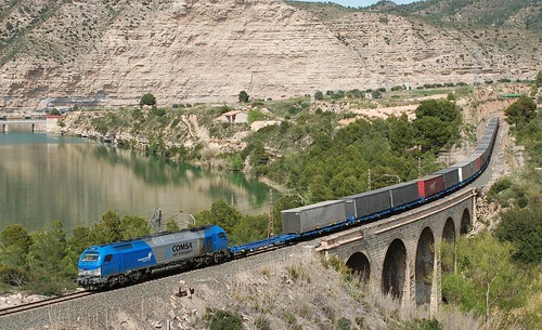 COMSA Rail Transport aumenta en un 8% el tráfico de mercancías en 2014 e intensifica su presencia internacional (Foto: Javier López)