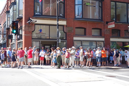 Lowell Walks brought 100 people into downtown on summertime Saturday mornings