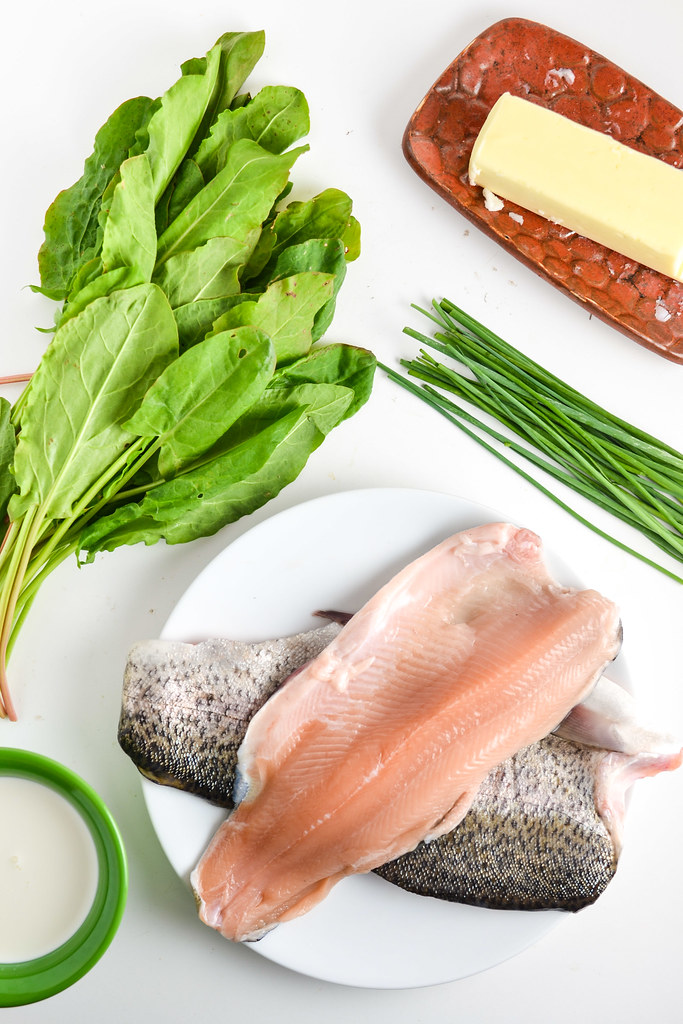 Trout with Sorrel Sauce | Things I Made Today