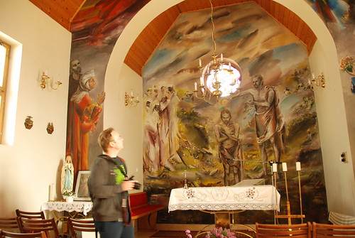 Church interior painting