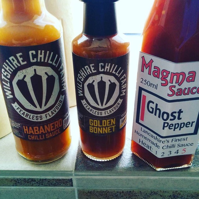 Hot, hotter and insane #chilli #hotsauce #foodie #ripley