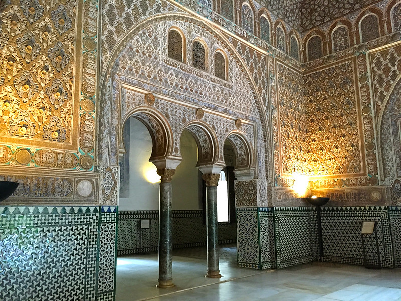 Inside the Royal Alcazar of Seville