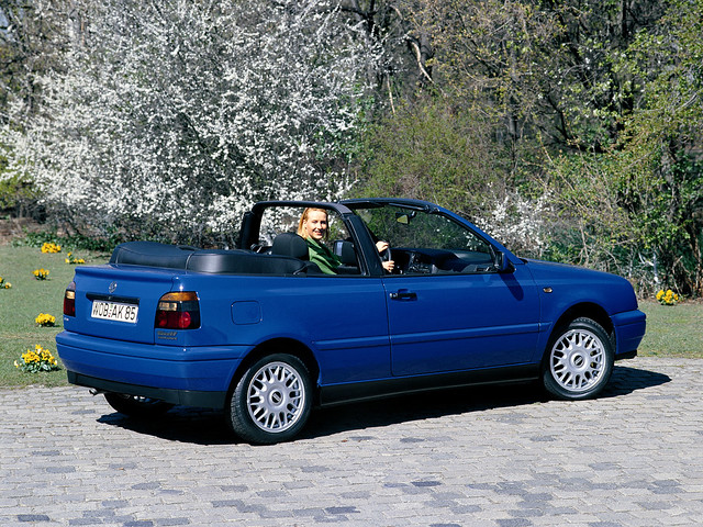 Volkswagen Golf Cabrio 1994 года
