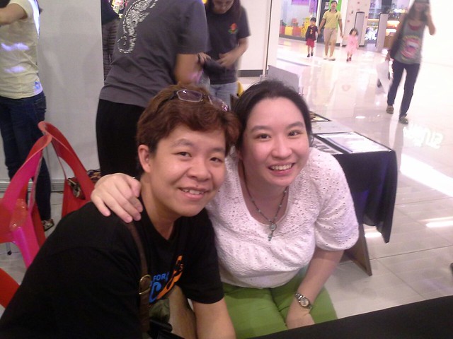 With Chong Sung Ting at Art for Grab