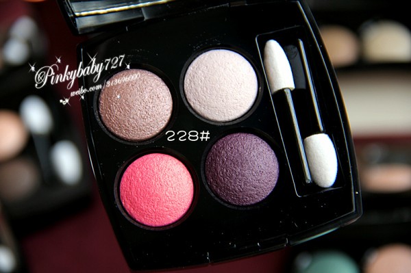 Melody played with color, try CHANEL brand new four-colour eye shadow color