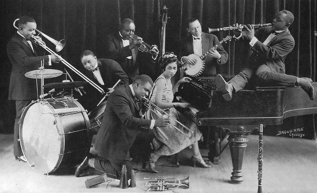 King Oliver&#39;s Creole Jazz Band with Louis Armstrong. Cahic… | Flickr