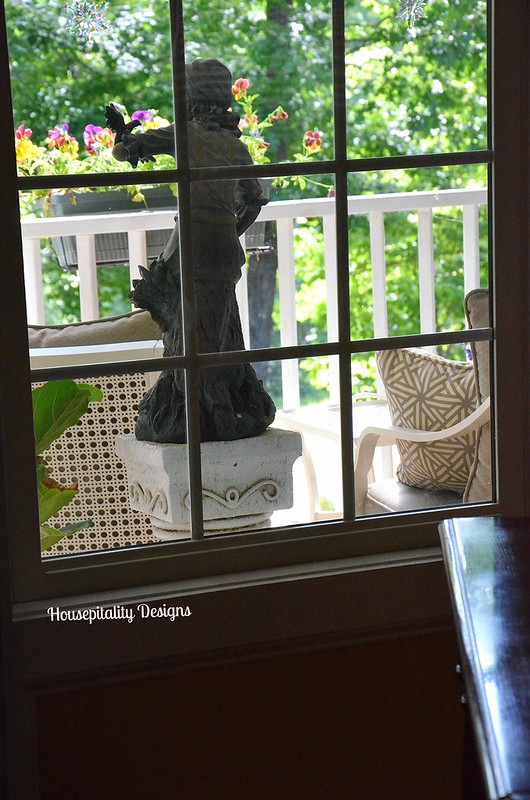 View out Great Room Window-Housepitality Designs