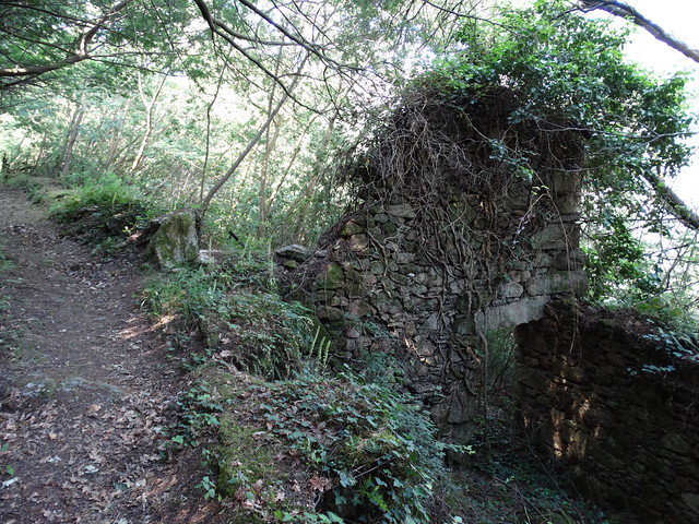 Ruinas de Penaveada en el PR-G 181 Ruta de Cibrisqueiros a San Cosmede