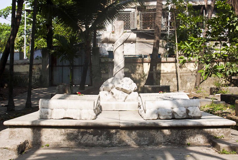 Beautiful Tomb Stone in Greek Cemetery Kolkata