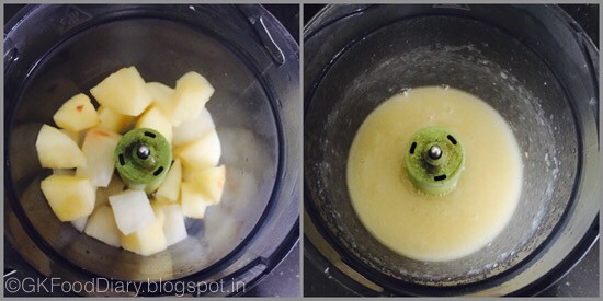 Apple Pears Puree - step 2