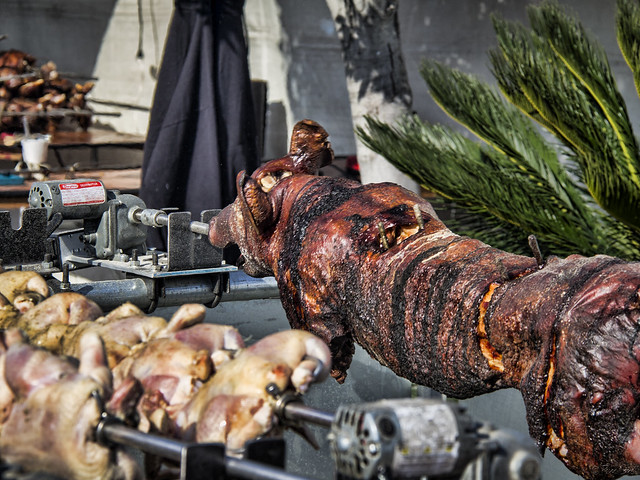 Greek Food Festival pork
