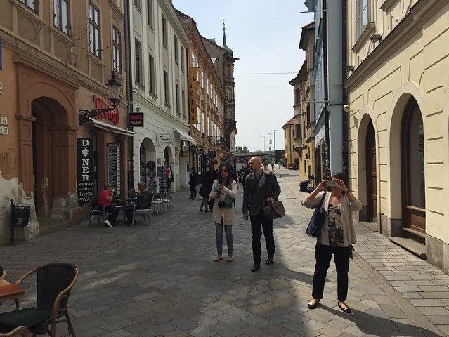 walking tour of Bratislava