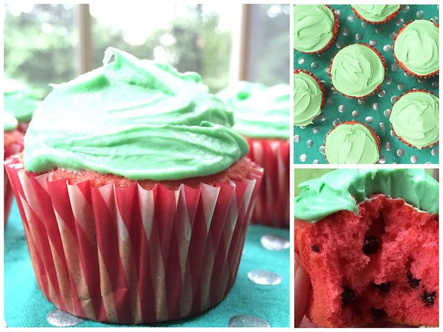 Mrs. Fields Secrets Watermelon Cupcakes