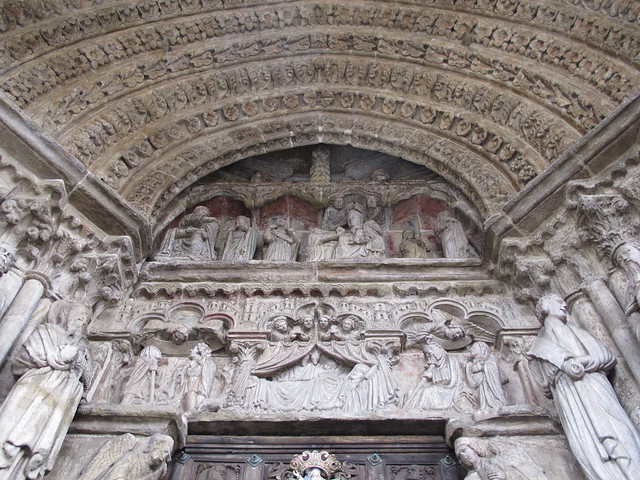 Catedral - Parte central de la portada