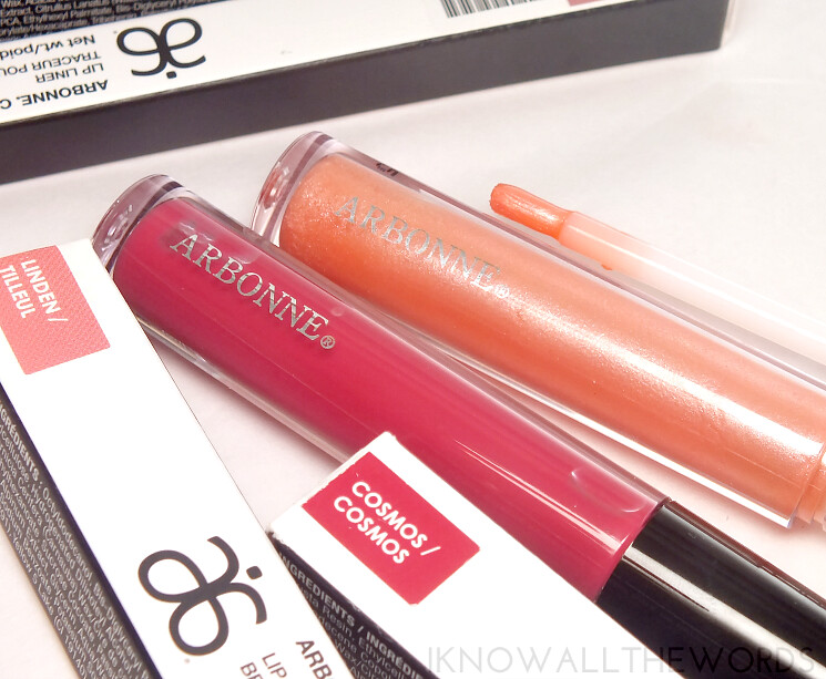 A little bit Lippy with Arbonne Glossed Over Lip Gloss Linden & Cosmos (2)