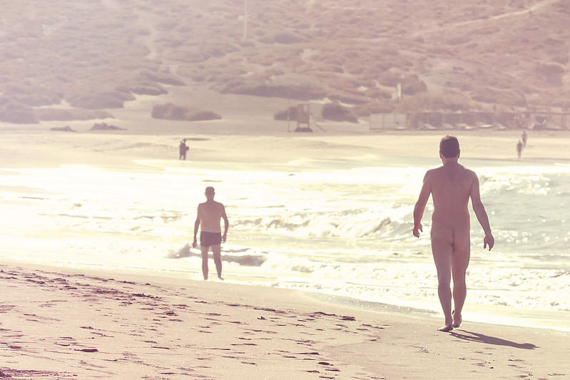 Morning @ nudist beach - Playa de la Tejita, Tenerife
