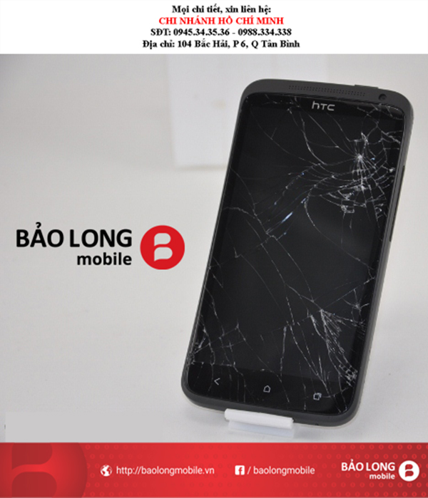 Cần thay màn hình HTC One X giá rẻ ở nơi nào trong Sài Gòn