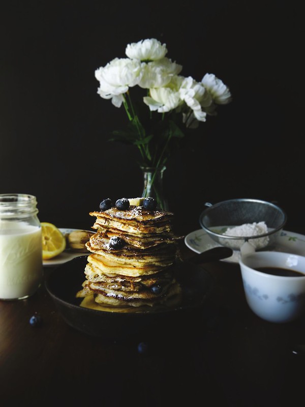 Lemon & Poppy Seed Pancakes