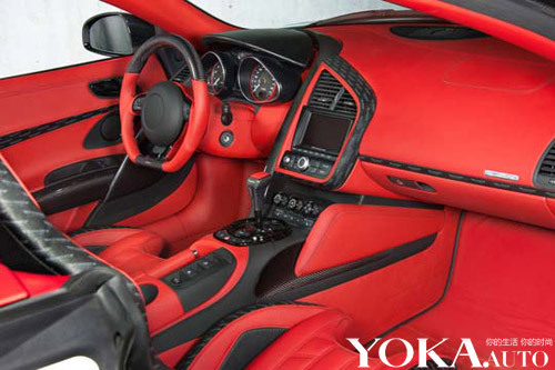 Mansory modified Audi R8 Spyder Interior