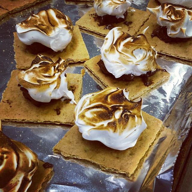 S'mores without the campfire?  Yes please!  #teaching #MLCP #homeeconomics #sweet #summer #simplefood #vegetarian