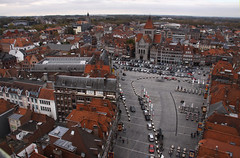 Tournai from above