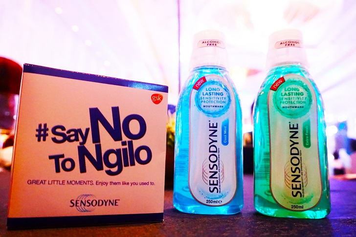 “Say NO to NGILO” with the new Sensodyne Mouthwash  + Win Trip for Two to Korea
