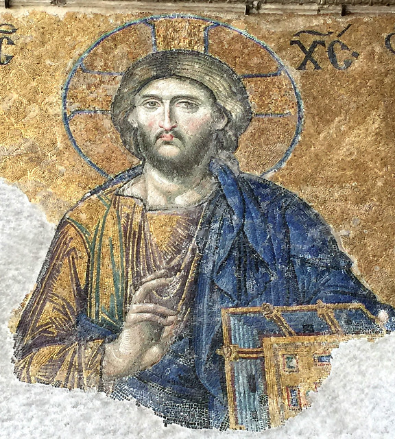 Mosaic in the Hagia Sophia