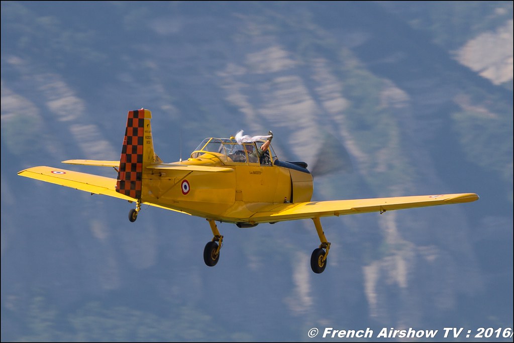 Nord 3202-B Master - F-AZND , DOMMARTIN Bertrand , Grenoble Air show 2016 , Aerodrome du versoud , Aeroclub du dauphine, grenoble airshow 2016, Rhone Alpes