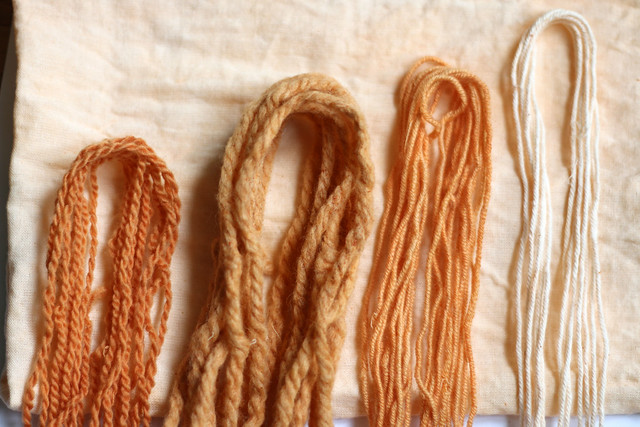 Natural Dyeing with Paprika