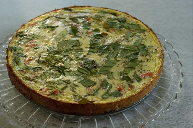 salmon ramp tart