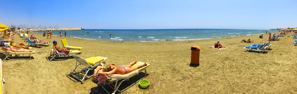 Finikodes beach in Larnaca